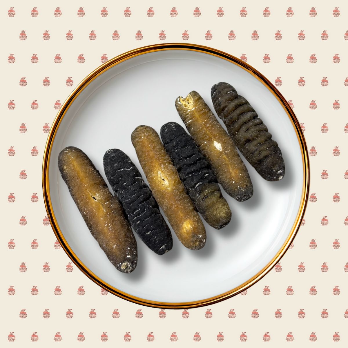 Premium Wild-Caught Dried Sea Cucumber 海参秃参 500G/1KG